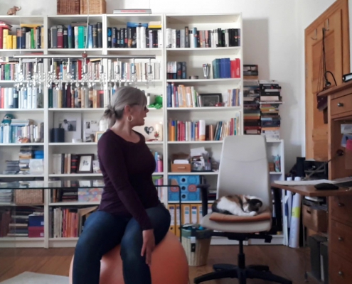 Homeoffice Yoga